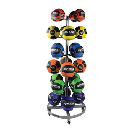 Ssn 6-Tier Rolling Medicine Ball Rack 1367628
